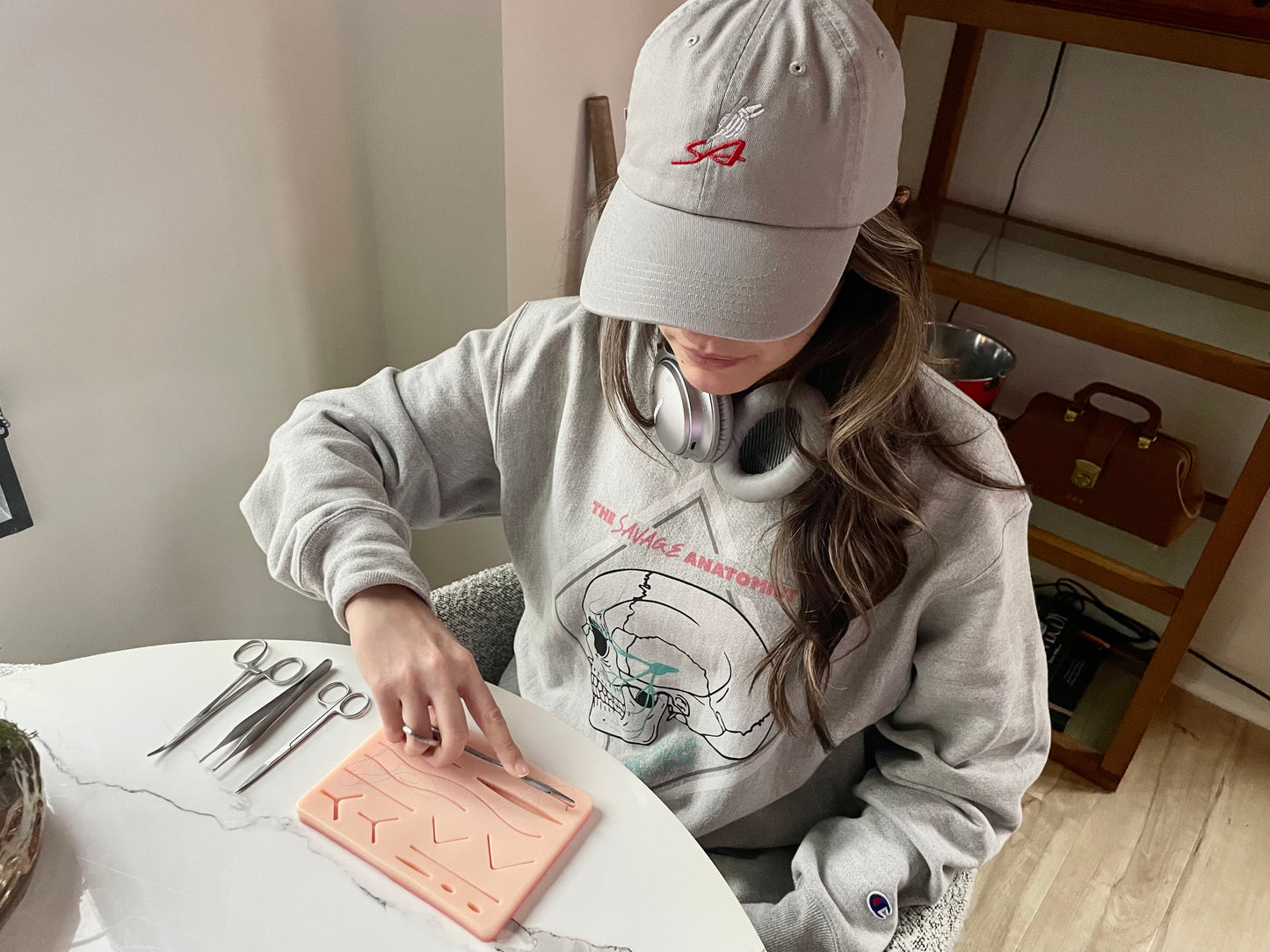 SA Logo Champion Dad Cap