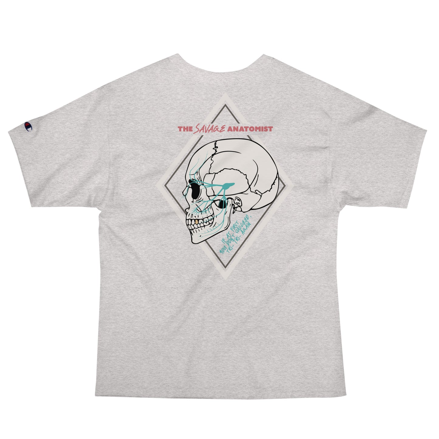 Trigeminal nerve Men's Oversized Champion T-Shirt