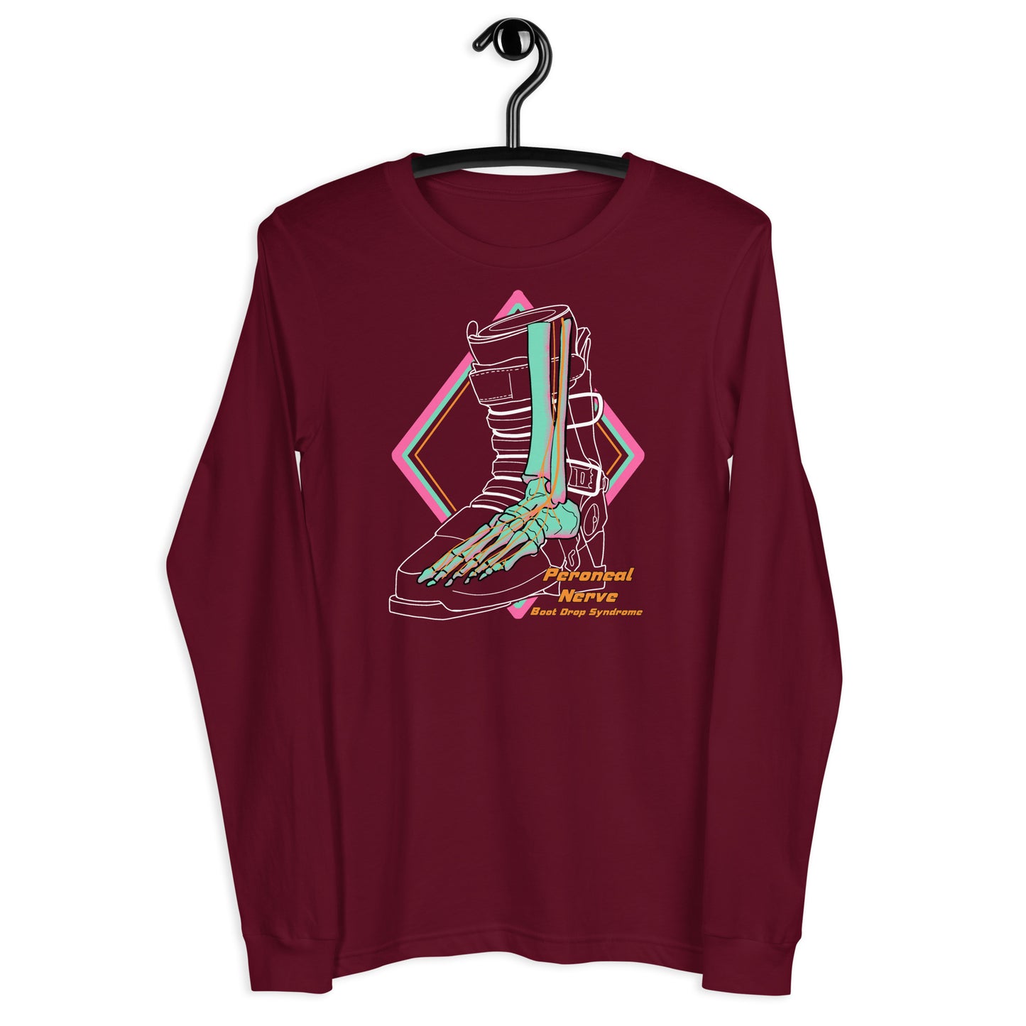 Boot Drop Syndrome Unisex Long Sleeve Tee