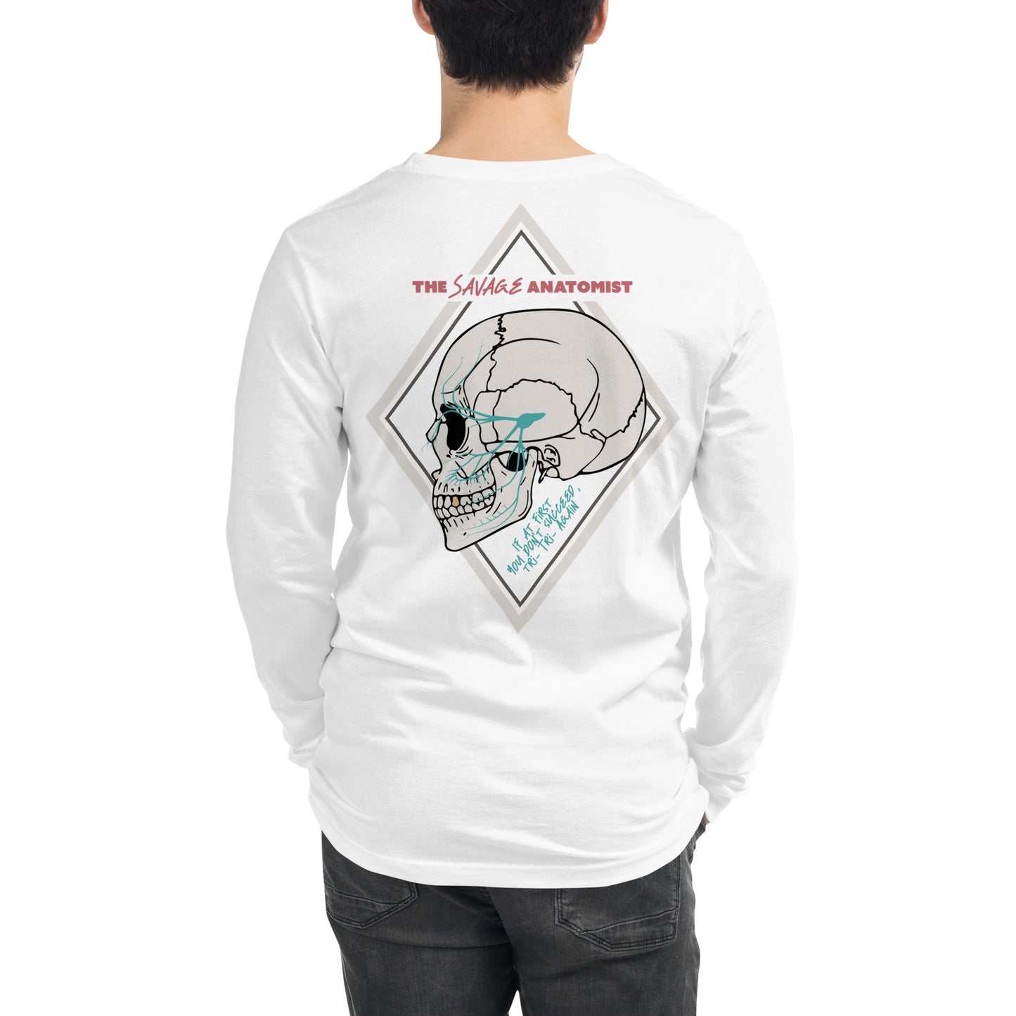 Trigeminal nerve Unisex Long Sleeve Tee